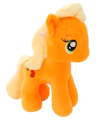 Image of Tickles Little Unicorn Soft Stuffed Plush Toy for Kids Boys & Girls Birthday Gift (Color: Orange Size: 30 cm)