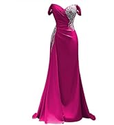 Sparkly Sequin Black Prom Dresses 2025 for Women Long Mermaid Prom Ball Gown  V Neck Corset Gala Dress with Slit Custom at Amazon Women's Clothing store