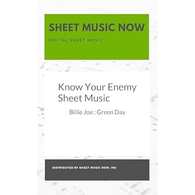 Know Your Enemy Sheet Music