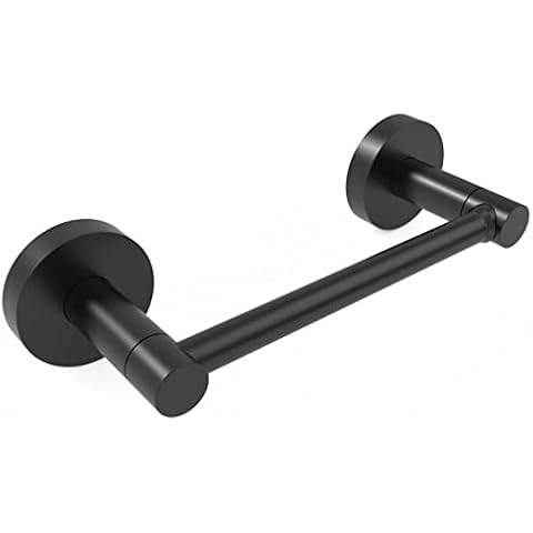 Soporte de Papel higiénico Negro Mate Cover