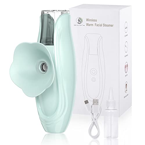 Facial Steamer And Eyes Spa 2In 1. Mini Portable Professional Hot Facial Steamer For Facial Deep Cleaning- The Lady Right Handheld Ionic Face Steamer, Unclogs Pores -Blackheads -Soothing For Dry Eyes #TOP3