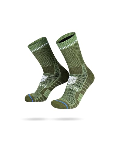 Laine mérinos chaussettes de course hiver extra chaudes pour le sport trail et randonnée