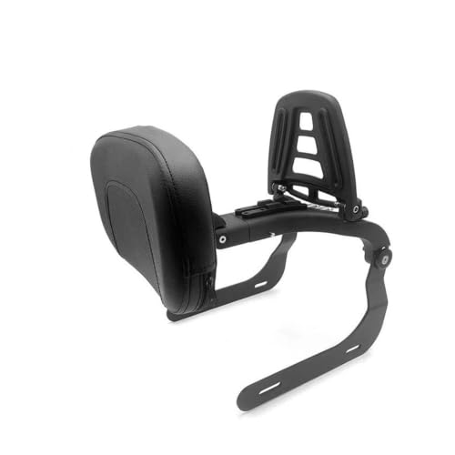 Porte-bagages de selle R18 avec dossier pour road trip et voyage moto