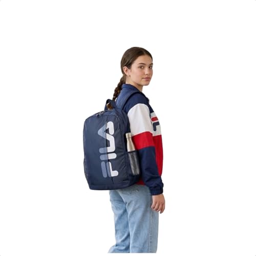Mochila Fila Cut Logo Letter Marinho Único