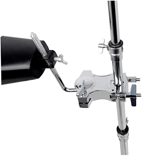 Clip Extensor Ajustable para Tom Drum Yardwe, Soporte de Montaje de Aleación de Zinc, Palanca Giratoria, Fácil Instalación, Accesorio Duradero y Versátil miniatura 3