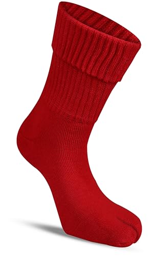 Image of RC. ROYAL CLASS Women Woolen Winter Wear Thermal Thumb Socks, Calf Length Terry Thick Towel Cushioned, Warm & Cozy Thermal Thumb Socks For Women (Pack of 3 Pairs)