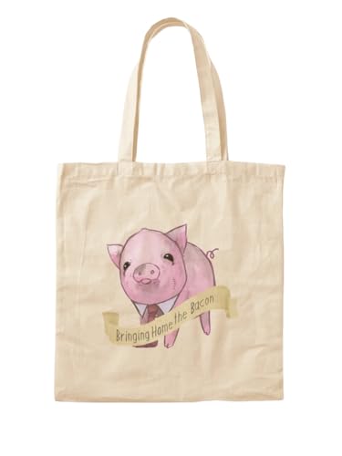 Sac fourre-tout cochonnet idéal pour les courses au marché et sorties plage