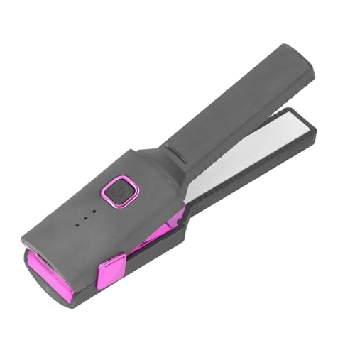 Plancha para cabello portátil recargable USB pequeña para peinado rápido en viaje miniatura 3
