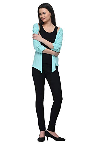 Image of Frenchtrendz Womens's Viscose Crepe Shrug(Size: XS-4XL)