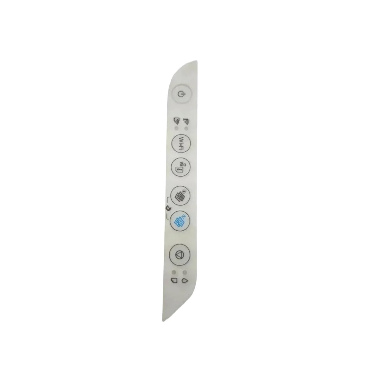 1PC Compatible Button Stickers Fit for Epson L1110 L3210 L3150 L3250 L3110 L3100 Panel Sticker(L3150 White)
