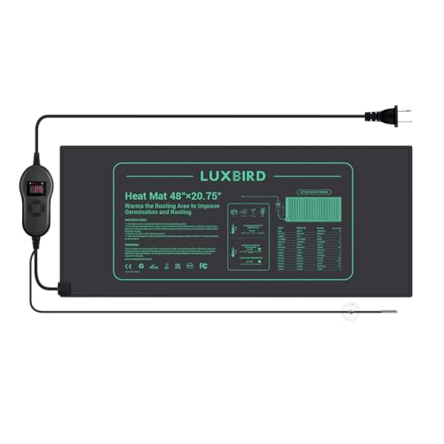 LUXBIRD Seedling Heat Mat with Thermostat