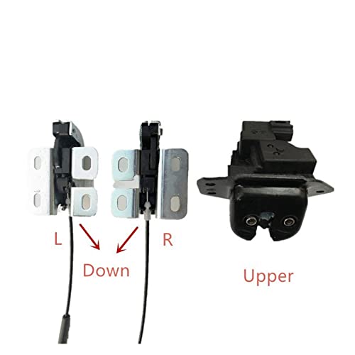 Serrure de coffre de voiture double ancrage haut bas pour Koleos 2009-2016 avec code 905923361R - 2
