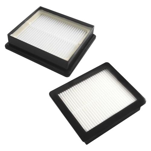 107315 HEPA Vacuum Filter Replacement for ProTeam Twin Pack Filter Compatible with Proteam Super Coach Pro 6, Super Coach Pro 10,ProVac FS 6 and GoFree Flex Pro Vacuum - 2 Pack