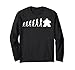 Divertente Gioco Da Tavolo Regalo Fresco Meeple Evolution Gamer Gioco Amante Maglia a Manica
