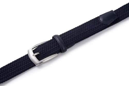Image of Fabio Valenti Canvas Elastic Fabric Woven Stretch Braided Belts for Men Women Junior with Multicolored /Full Sizes