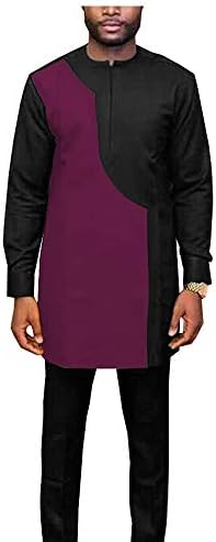 African Men Clothing Traditional Set Plus Size Outfit Dashiki Coats Jacket+Ankara Pants Blazer Outwear