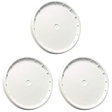 LEAKTITE 6GLD 5 -Gallon lon White Plastic Pail Lid (Pack of 3)