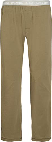 Calvin Klein Sleep Pant Pantalones de Pijama, Verde (Muted Pine MP8), XL para Hombre