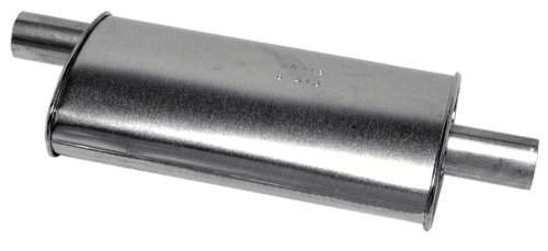 Walker SoundFX Universal 17808 Universal Exhaust Muffler 2.25" Inlet (ID) 2.25" Outlet (ID) for Eagle Premier