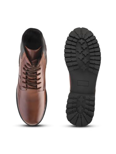 Image of Carlton London Men's Urban Explorer Lace-up Leather Boots
