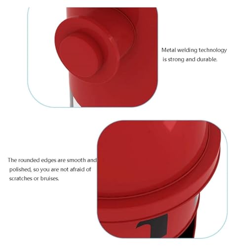 DZYHFCO Mülleimer mit großem Fassungsvermögen, Abfalleimer mit Innenfass, Mülleimer für Zuhause, Garten oder Schule – Bild 4