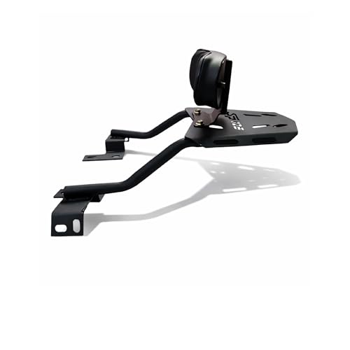 Image of Top Plate Luggage Carrier with Backrest Support Compatible with Honda SP 125 BS6 New