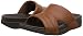 FitFlop Freeway Pool Slide in Leather, Chanclas Hombre, Marrón (Dark Tan 277),...