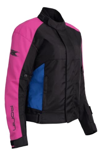 Jaqueta Texx Ronin V2 Ld Fem Pret Rosa Azu Xl