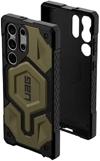 URBAN ARMOR GEAR UAG Designed for Samsung Galaxy S23 Ultra Case 6.8" Monarch Pro Oxide Green - Premium Rugged Heavy Duty Shockproof Protective Cover Compatible with Magnetic Charging