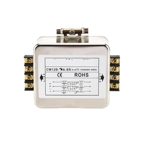 Filtro trifásico de tres cables CW12B-30A-SR para optimizar cuadros eléctricos de talleres