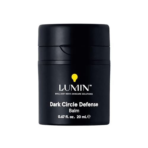 Lumin Men’s Dark Circle Defense Balm – Hydrating Eye Cream with C...