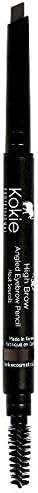 Kokie(0ml, Deep Brunette) - Cosmetics High Brow Angled Eyebrow Pencil, Deep Brunette, 0ml