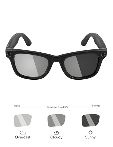 Image of Mryok Replacement Lenses Compatible with Ray-Ban Meta Wayfarer Gen 2 RW4012 50mm / RW4006 50mm Smart Glasses, HD Polarized