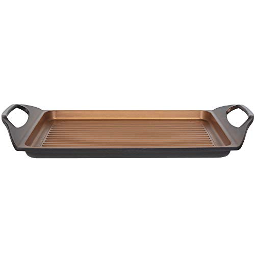 Placa grill San Ignacio Origen asador de aluminio fundido con punto de inducción 45x27cm 7