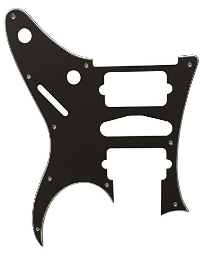 For Ibanez RG 770 DX Style Guitar Pickguard Scratch Plate (3 Ply Black)