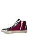 P448 SkatebsW Leo Vel Women's Shoes Leather Black (Leopard/Purple, Medium, Numeric_9)