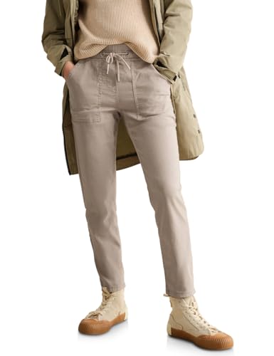 CECIL Damen B378784 Hose Im Casual Fit, Light Hazel Beige, M / 28L EU