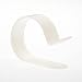 100 Pack R-type Cable Clamp 3/8" - Clear White - Wire Management - Wire Organizer - Home, Automotive, Marine, Office Wire Organizer