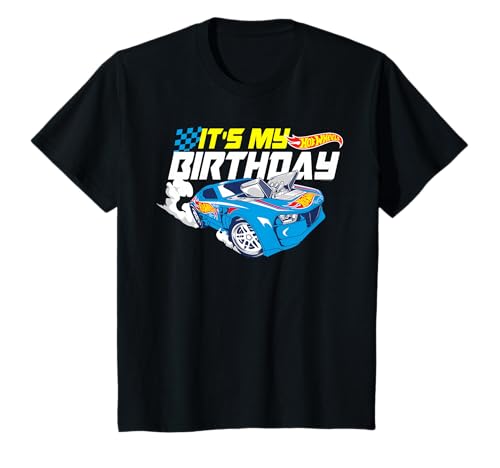 Kids Hot Wheels It's My Birthday Go Fast T-Shirt