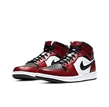 jordan spizike chris martin  air jordan 1 mid Chicago (2020), Schwarz Weiß Rot, 45 EU