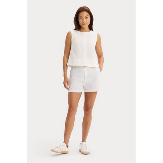Dockers Maglietta Senza Maniche Button-Front L
