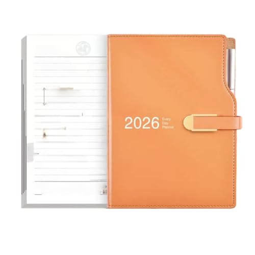 12���n�܂� �蒠 A5���j�n�܂� 2025 �蒠A6�r�W�l�X �I�t�B�X �蒠 ���j�n�܂� �X�P�W���[�� �v�����j���O �蒠 1��1�y�[�W �f�C���[ �蒠 �m�[�g���C�N�u���[ �s���N�蒠 ���j�n�܂� �f�C���[�v�����i�[ (A6,����̂悢�I�����W)