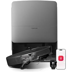 roborock Saros 20 Robot Vacuum and Mop, 36000 Pa, 300+ Obstacle Avoidance | 3.14'' Ultra Slim, 3.46 in Double-Layer Threshold, 212°F Hot Water Mop Washing, Zero-Tangle Cleaning for Pet Hair & Carpet