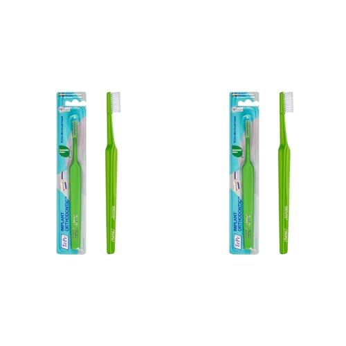 TEPE Implant/Orthodontic Brush/for Cleaning Near Implants and Orthodontic Wires / 1 X Implant and Orthodontic Brush (Pack of 2)