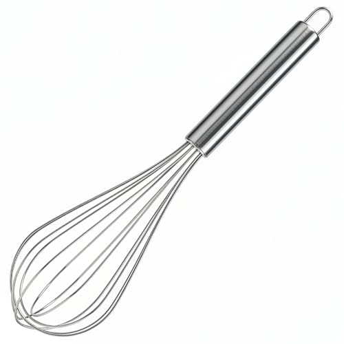 10-Inch Stainless Steel Balloon Whisk for Cooking