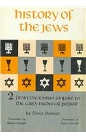 History of the Jews 2 - From the Roman Empire to the Early Medieval Period B00115FO4K Book Cover