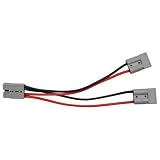 JoyousMall Cavo adattatore a Y 50A per connettore DoubleY, prolunga batteria automobilistica da 4 mm con protezione di polarità, corrente continua 48A