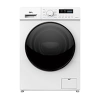 SIA SWM7440W 7kg Washing Machine, 1400RPM, 12 Wash Programs, LED Panel, A Energy Rating, White, 2 Years Parts and Labour Guarantee