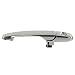 AUTEX Door Handle 80532 Chrome Exterior Front Left Driver Side Compatible with Buick LaCrosse,Pontiac Solstice G5 2005-2009 Replacement for Chevrolet Impala 07 08 09 10 11 12 13 Door Handle