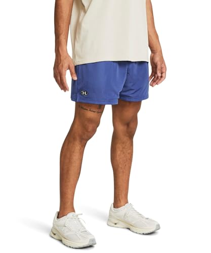 [A_[A[}[] UA Essential Mesh Shorts Starlight / / White XL